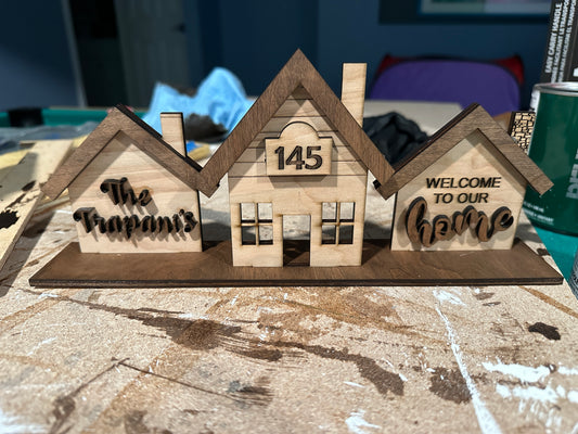 Houses Centerpiece