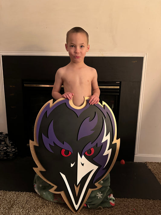 Large Ravens Sign