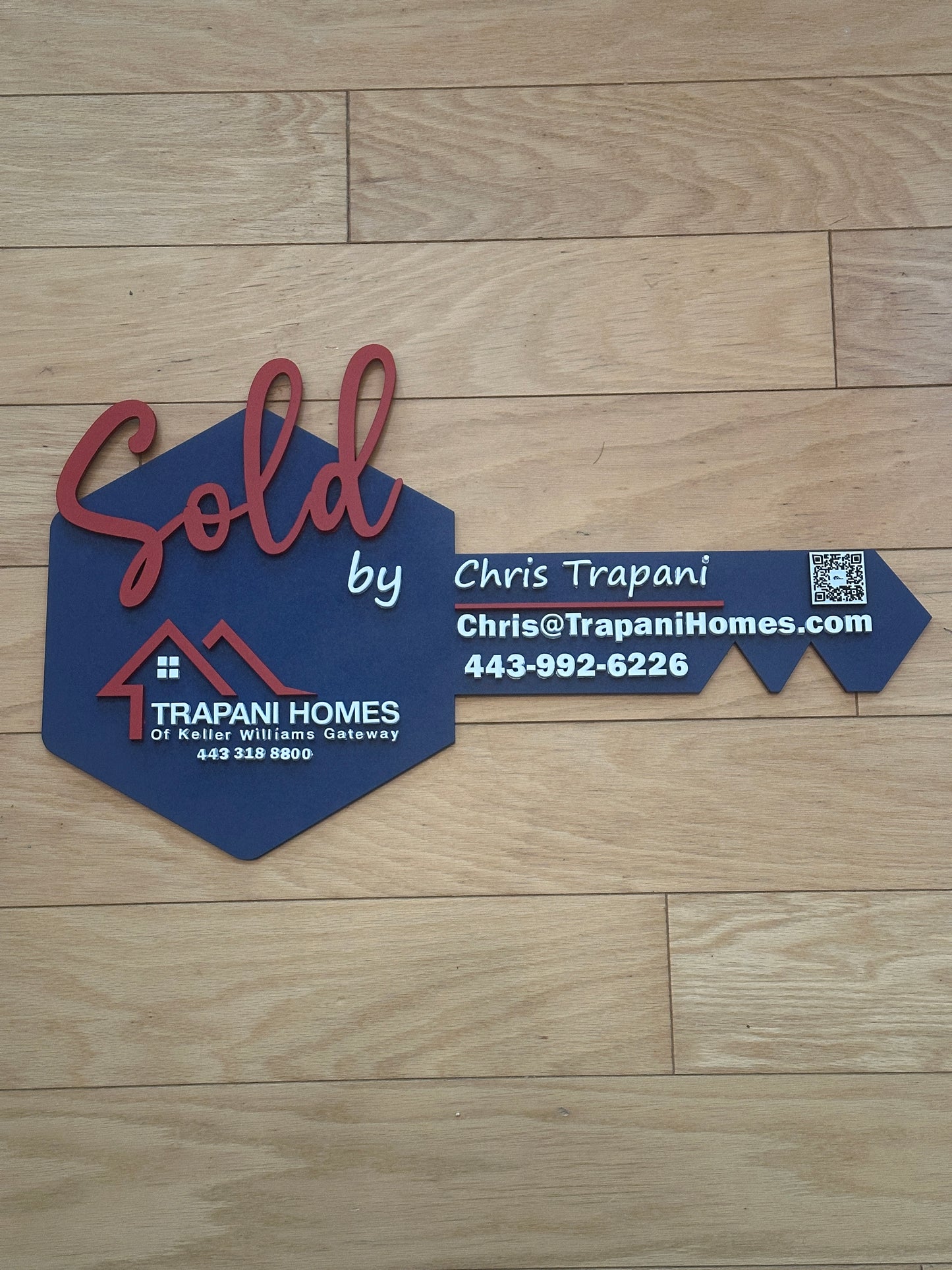 Realtor Personalized Key Photo Prop